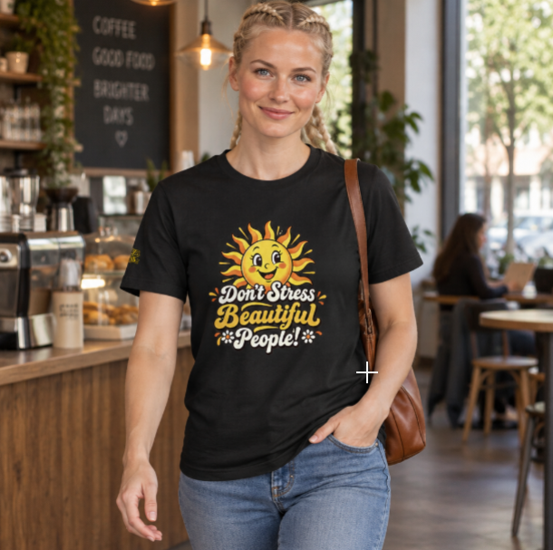 Don’t Stress Beautiful People! – Unisex Staple T-Shirt