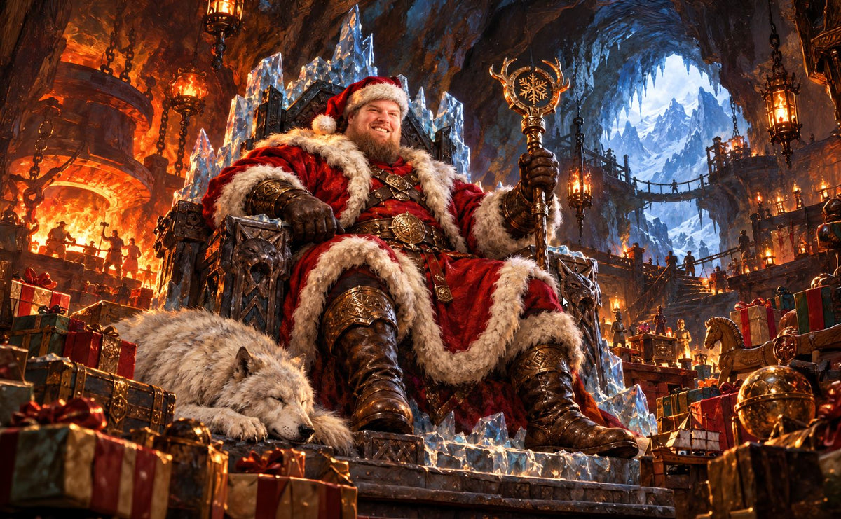 Big Ed – The Winterforge King – Photo Paper Poster