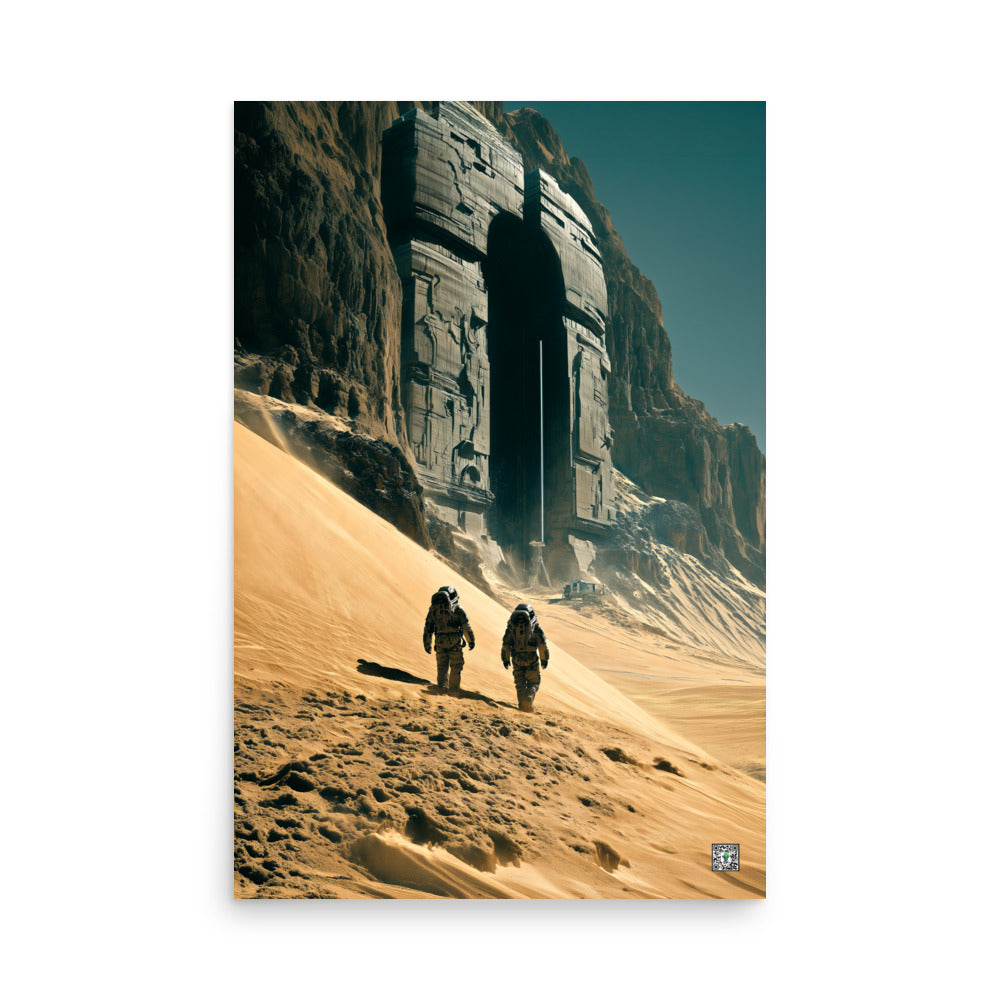 The Buried Transit – Photo Paper Poster