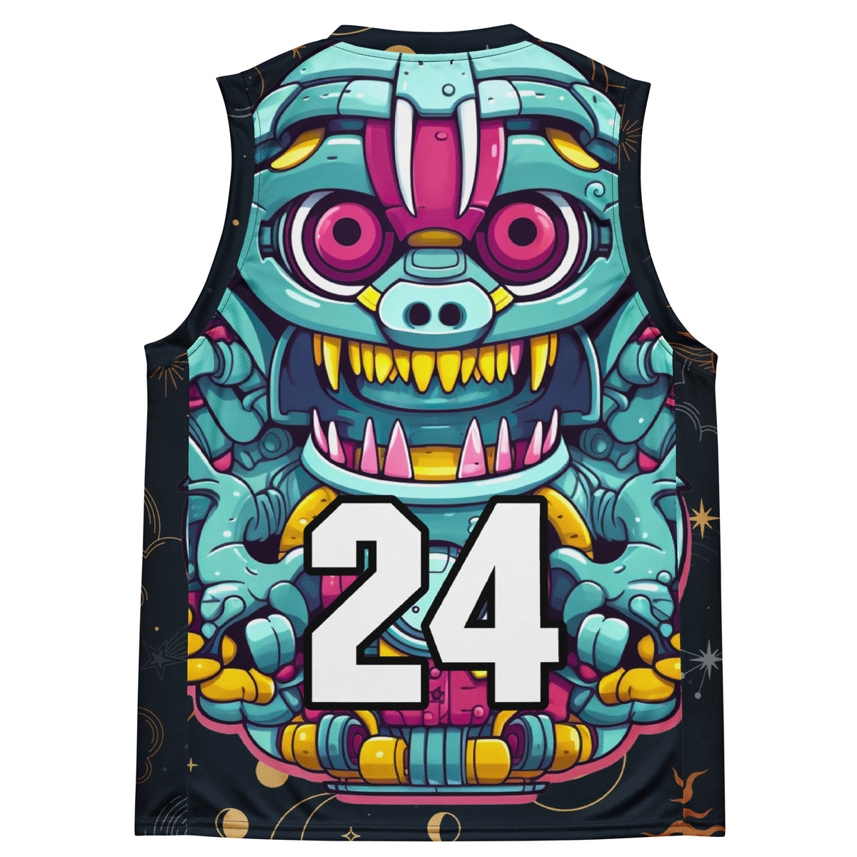 Gear Critter - Recycled unisex basketball jersey - Starry Odyssey Colorway
