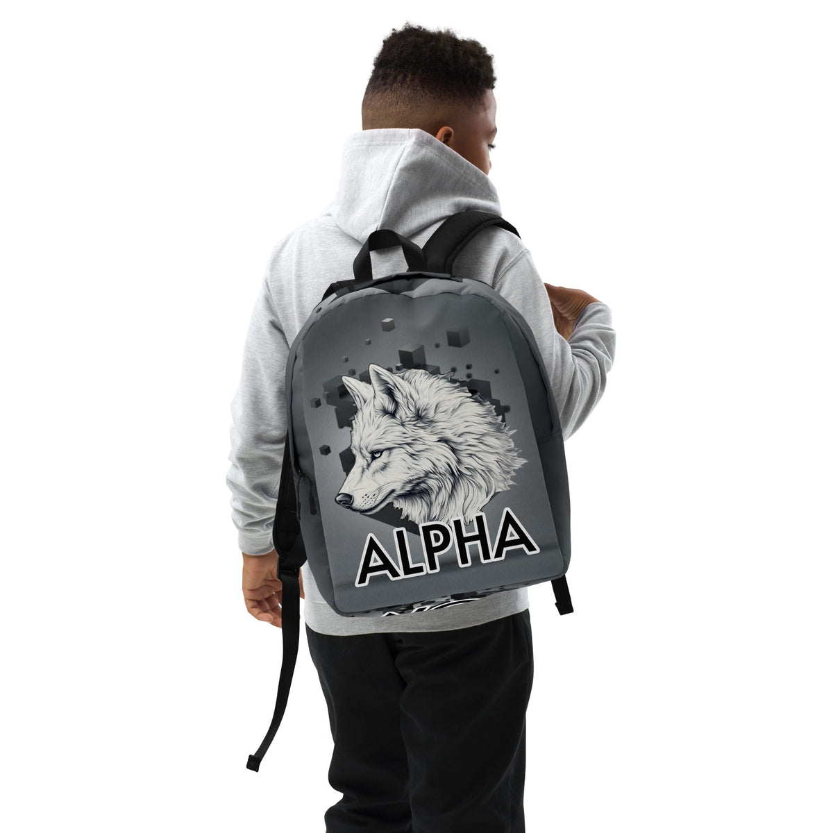 Alpha Wolf - Minimalist Backpack - BBairt
