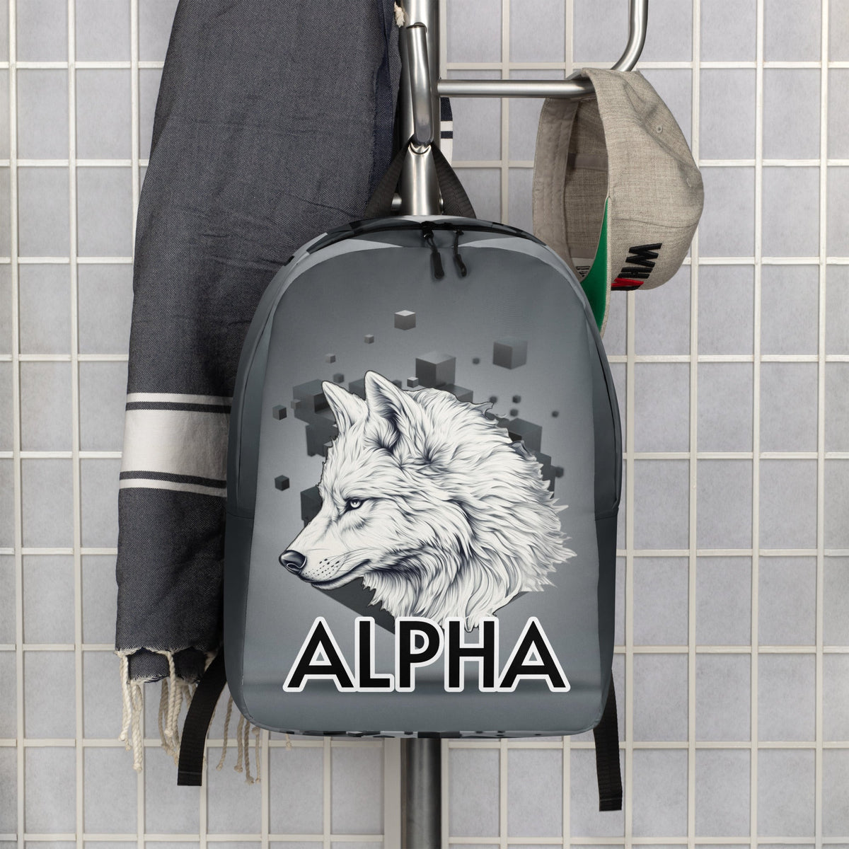 Alpha Wolf - Minimalist Backpack - BBairt