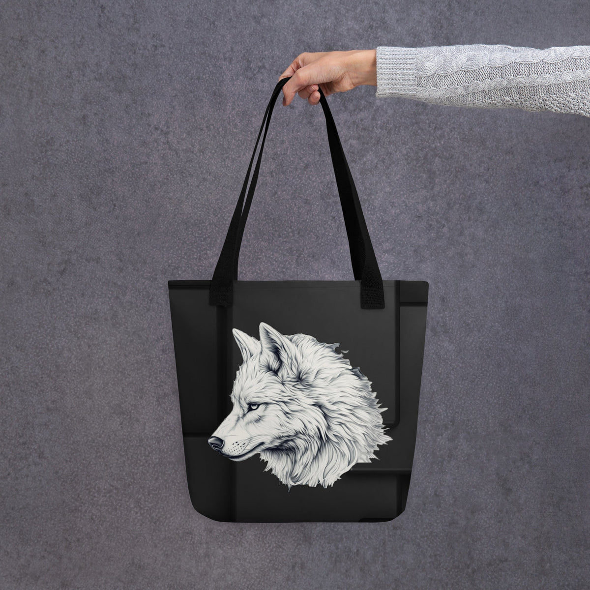 Alpha Wolf - Tote bag - BBairt