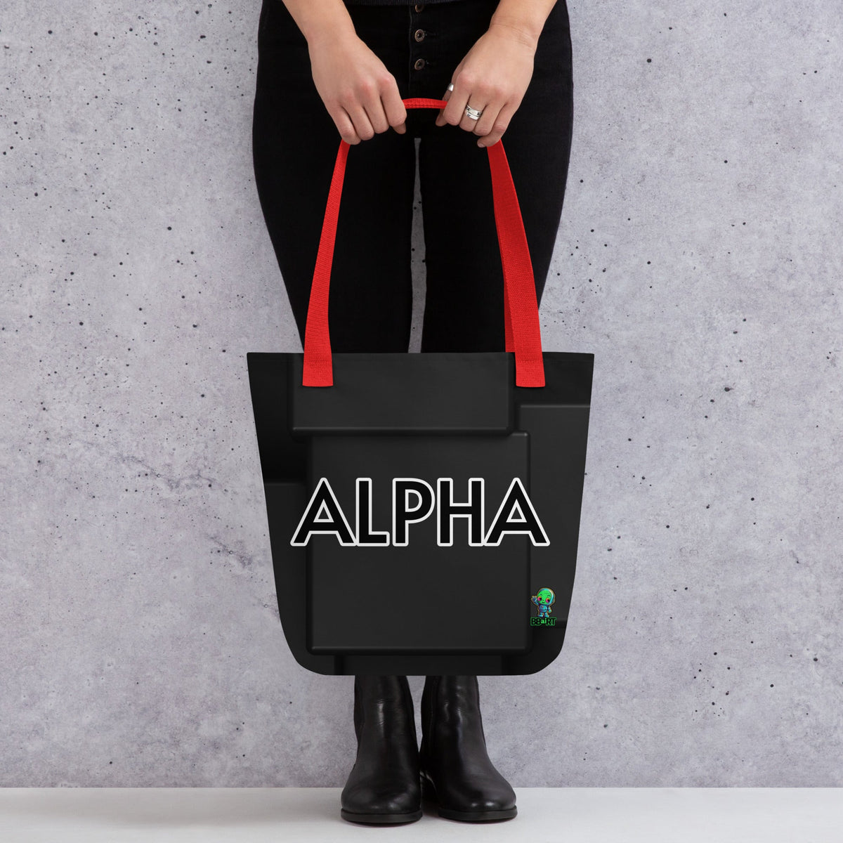 Alpha Wolf - Tote bag - BBairt