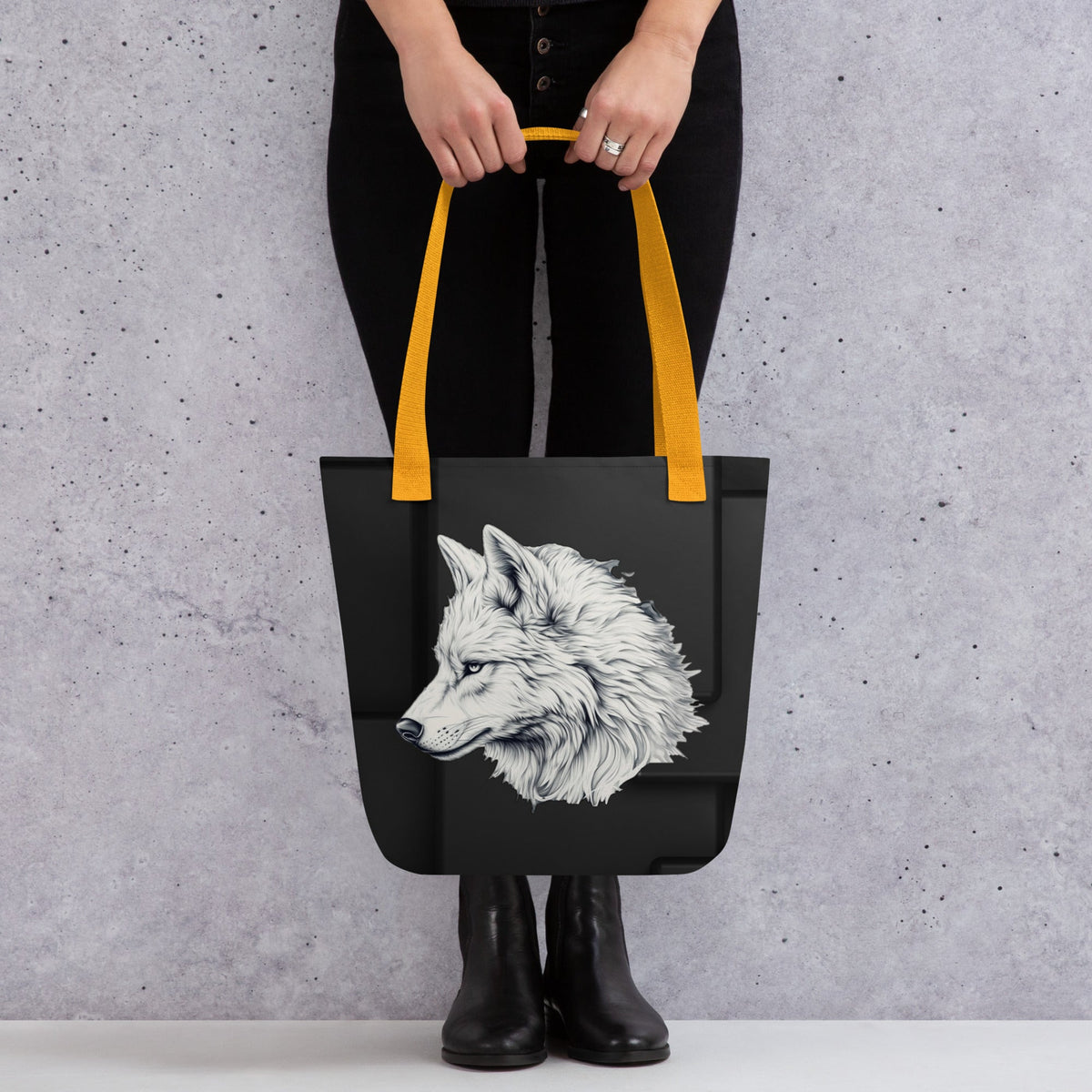 Alpha Wolf - Tote bag - BBairt