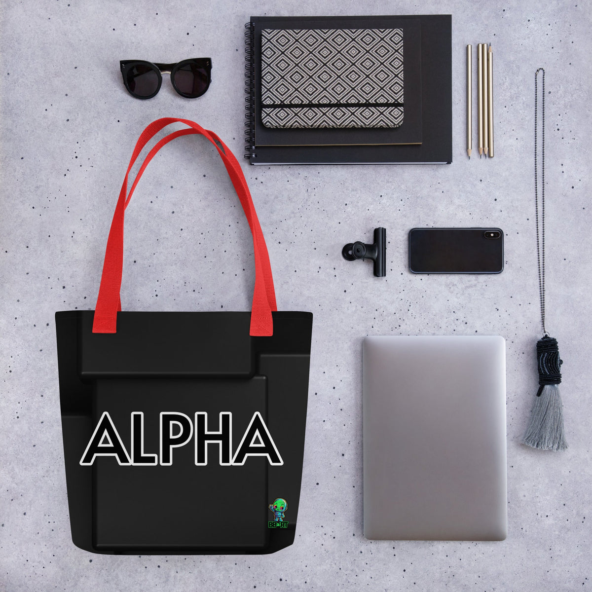 Alpha Wolf - Tote bag - BBairt