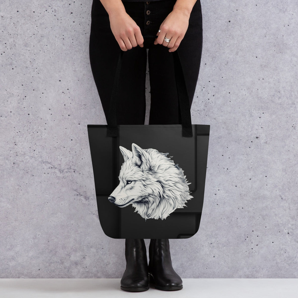 Alpha Wolf - Tote bag - BBairt