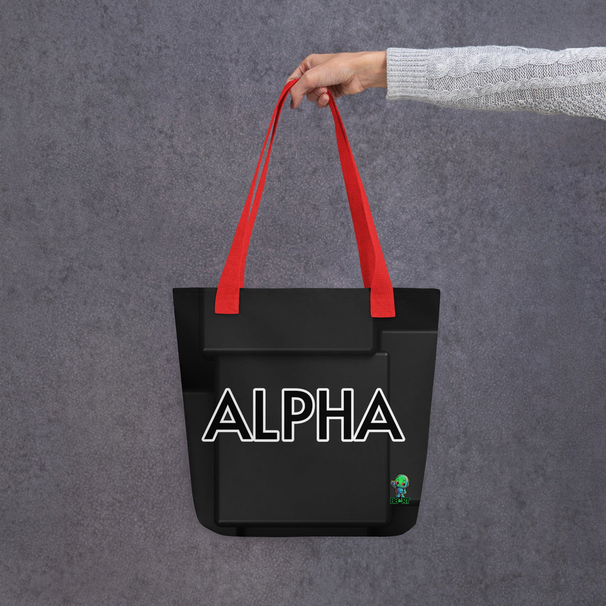 Alpha Wolf - Tote bag - BBairt