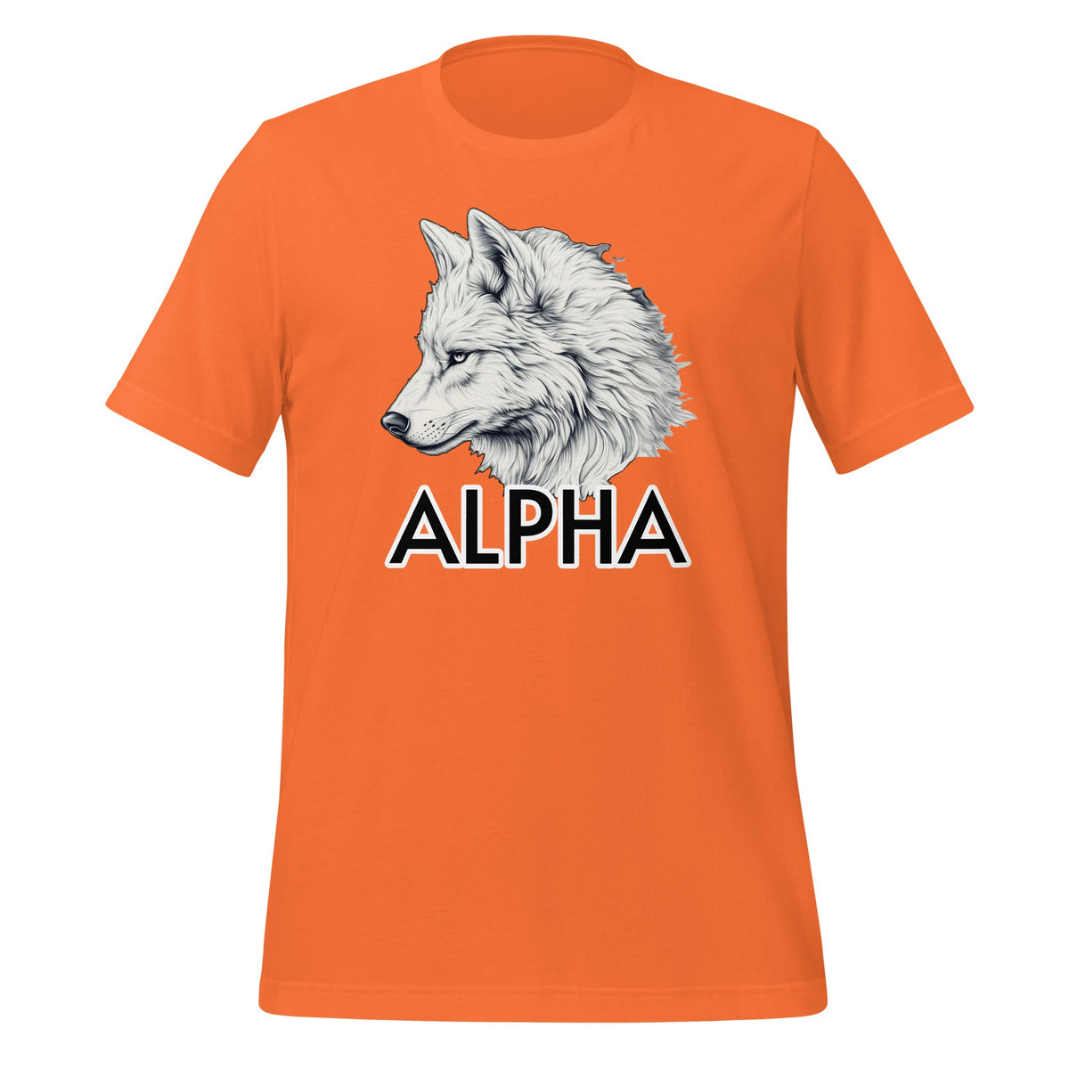 Alpha Wolf - Unisex t-shirt - BBairt