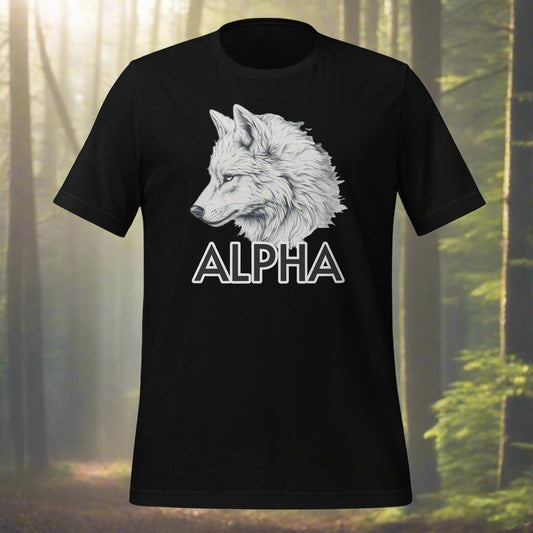 Alpha Wolf - Unisex t-shirt - BBairt