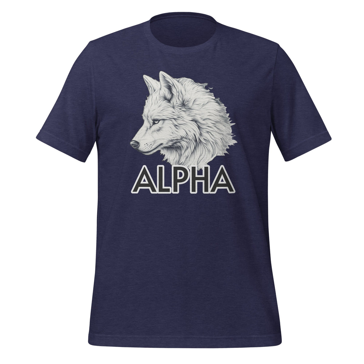 Alpha Wolf - Unisex t-shirt - BBairt