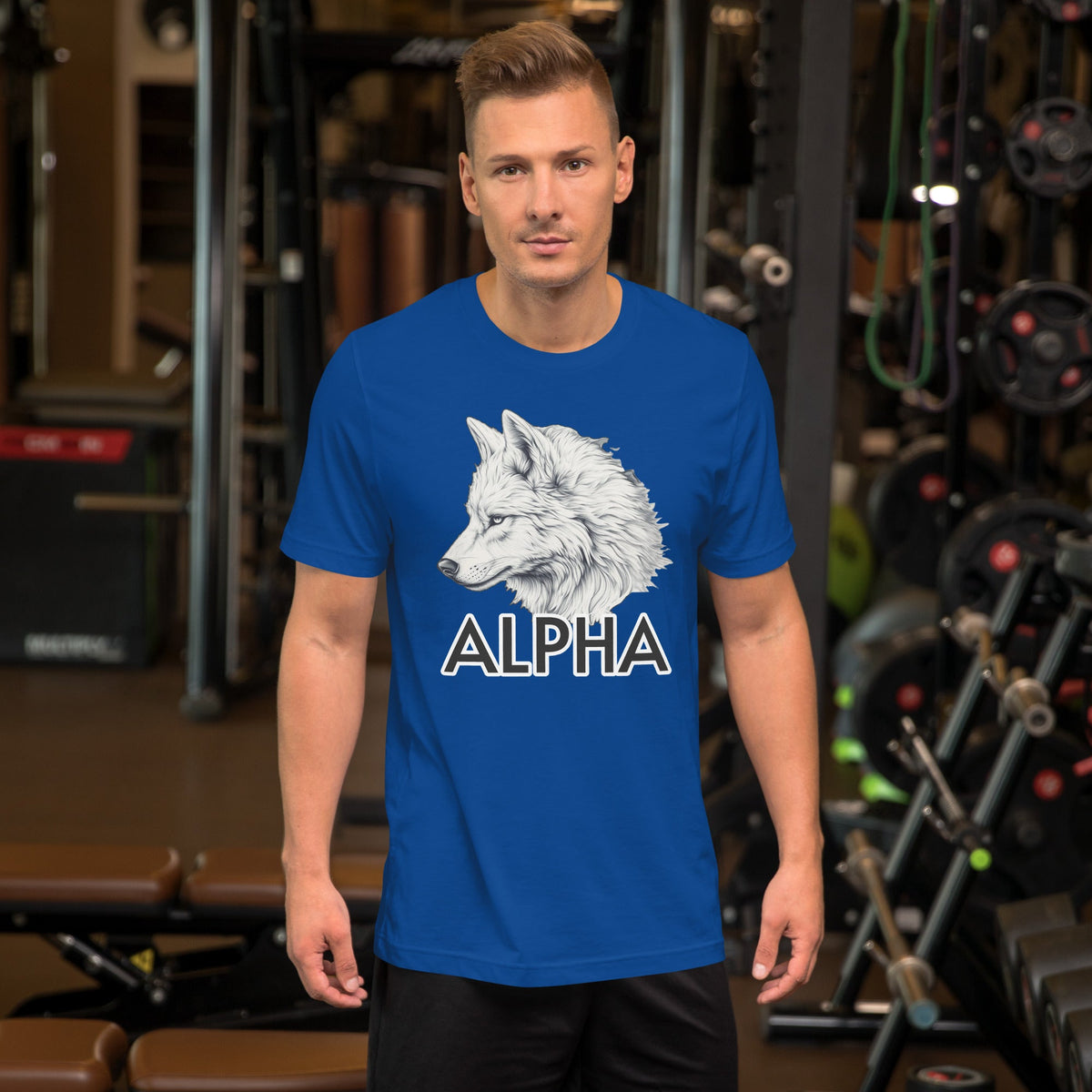 Alpha Wolf - Unisex t-shirt - BBairt