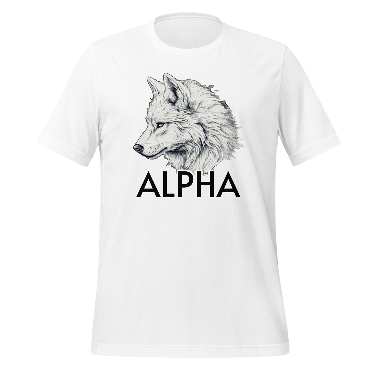 Alpha Wolf - Unisex t-shirt - BBairt
