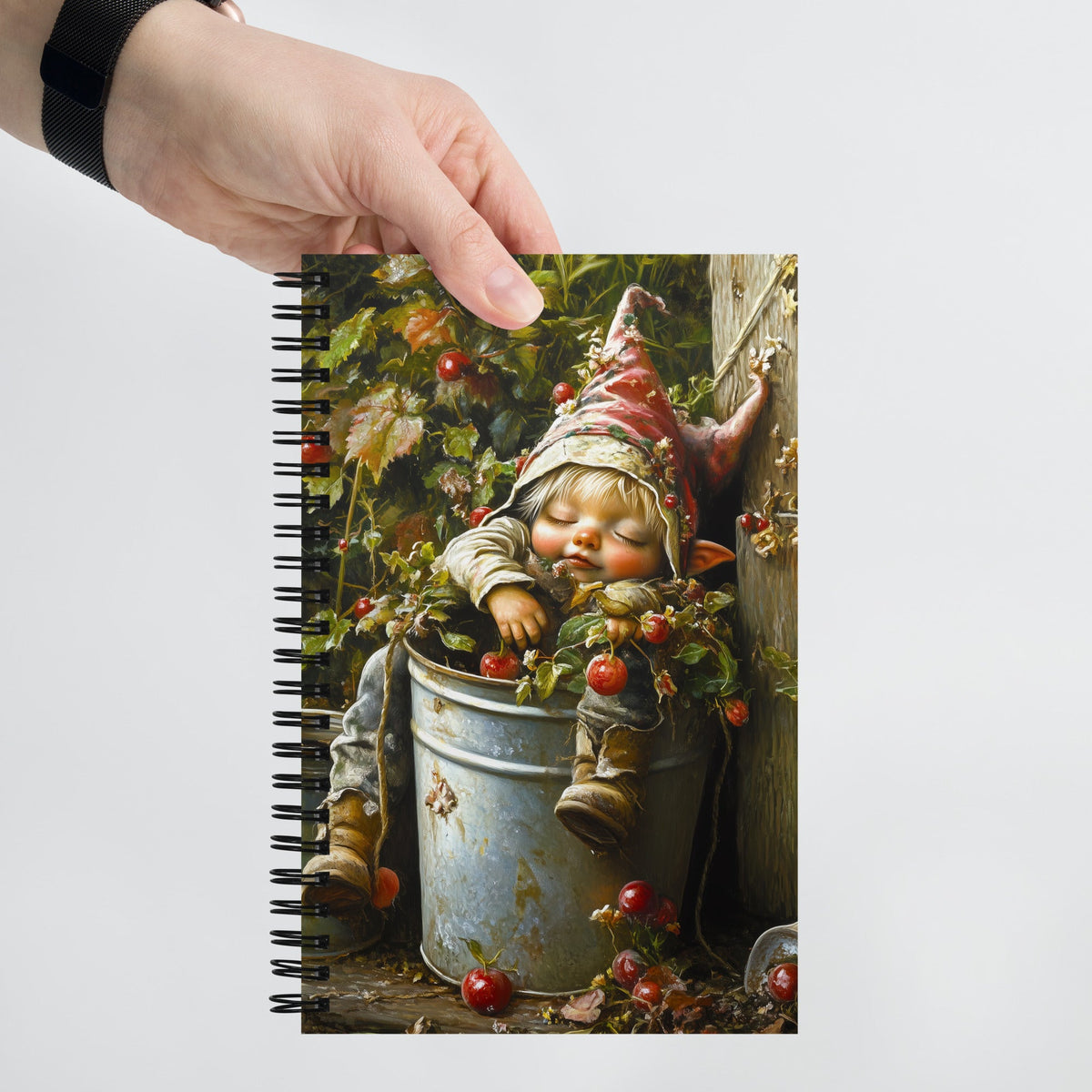 Apple Harvest Spiral Notebook - Mythic Jheyz Collection - BBairt