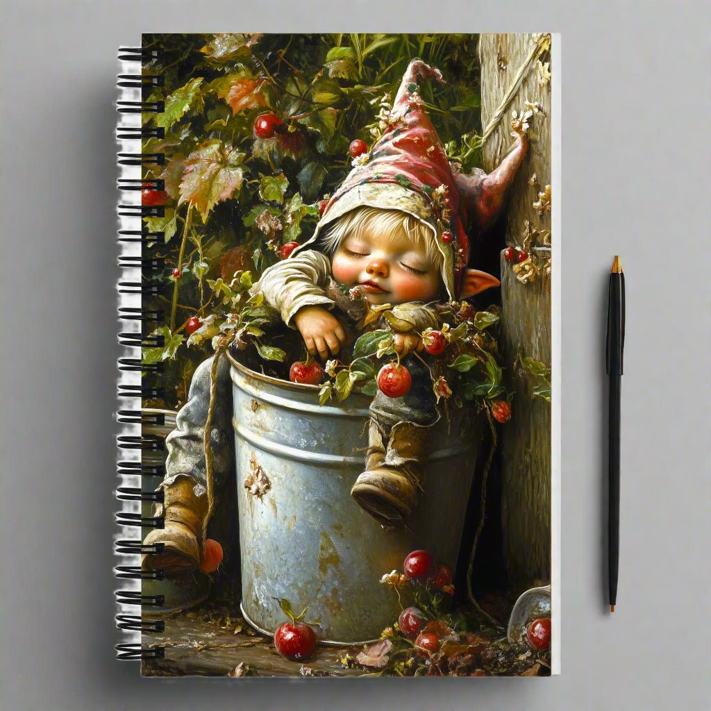 Apple Harvest Spiral Notebook - Mythic Jheyz Collection - BBairt