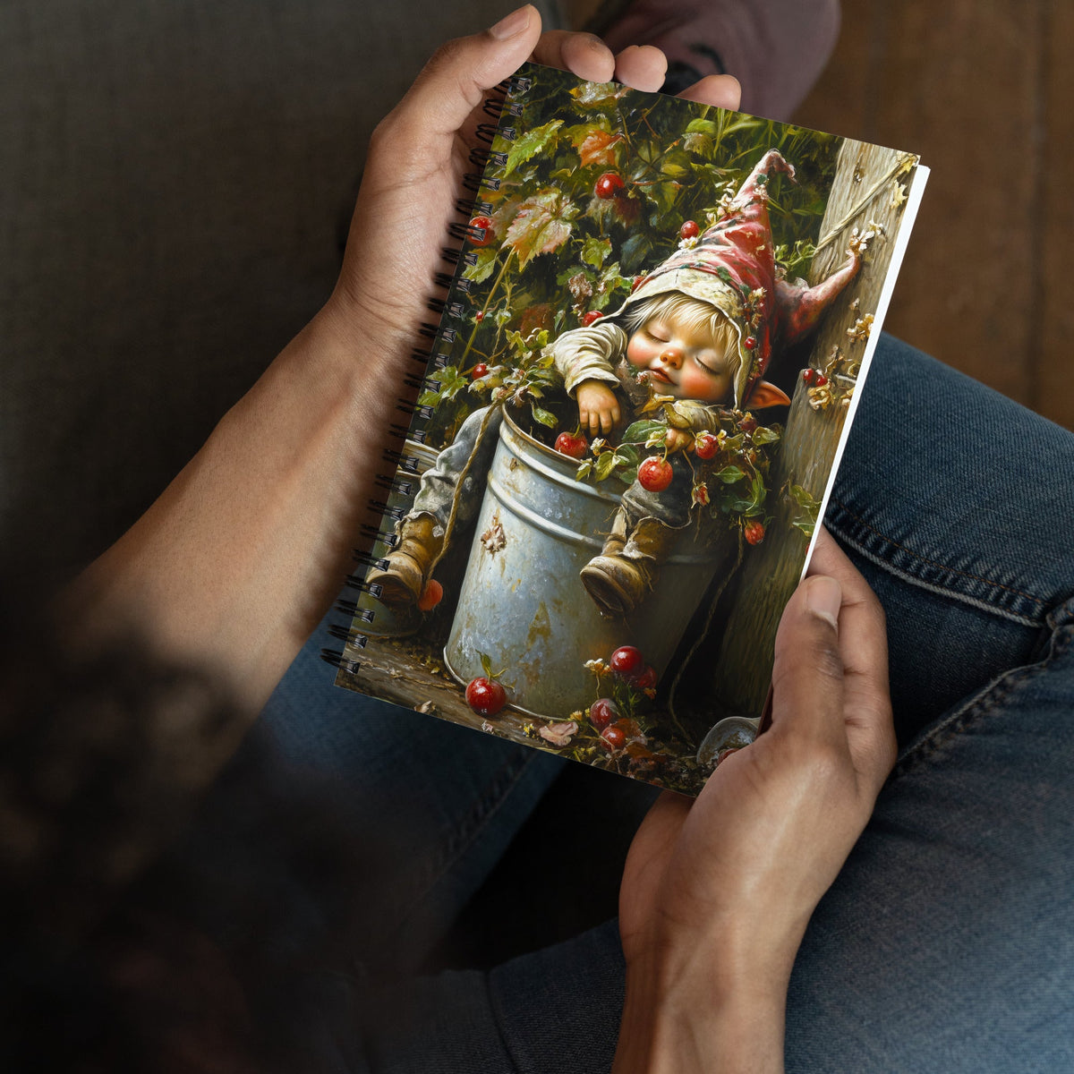 Apple Harvest Spiral Notebook - Mythic Jheyz Collection - BBairt