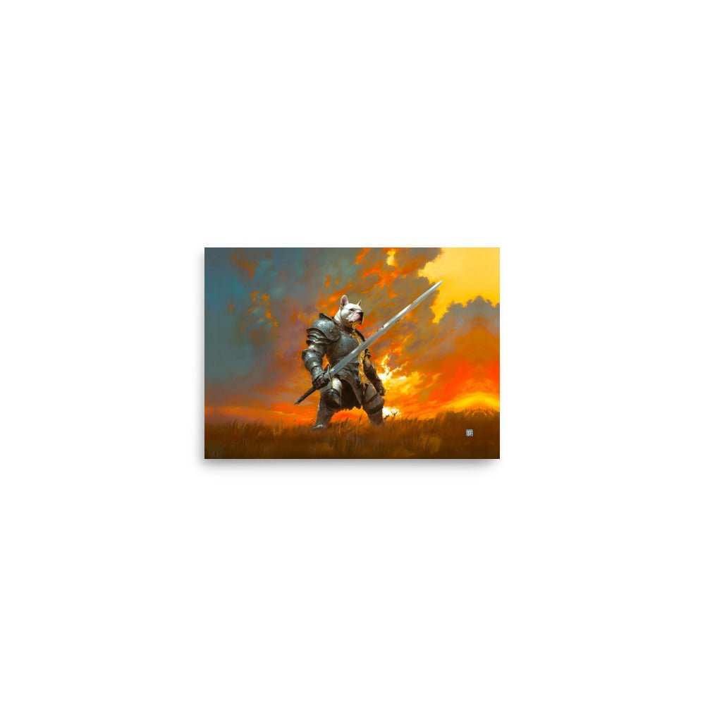 Ashenblade the Valiant – Matte Poster - BBairt