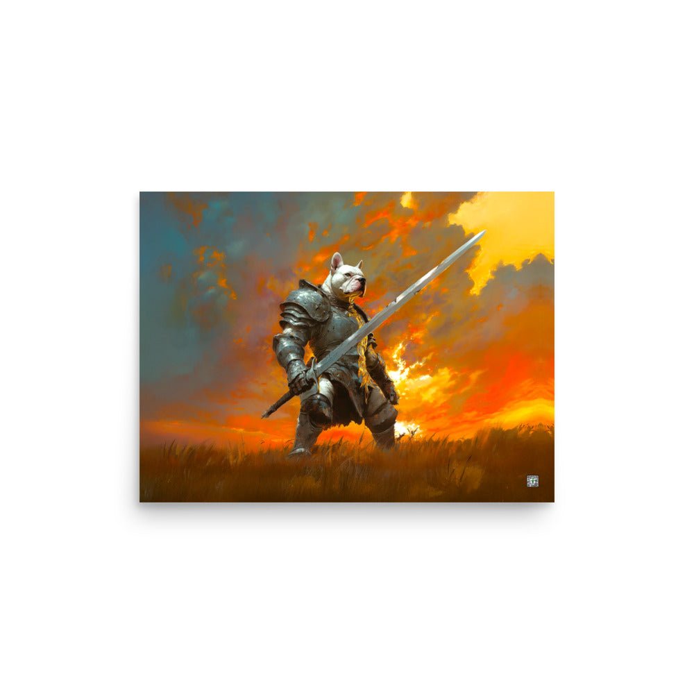 Ashenblade the Valiant – Matte Poster - BBairt