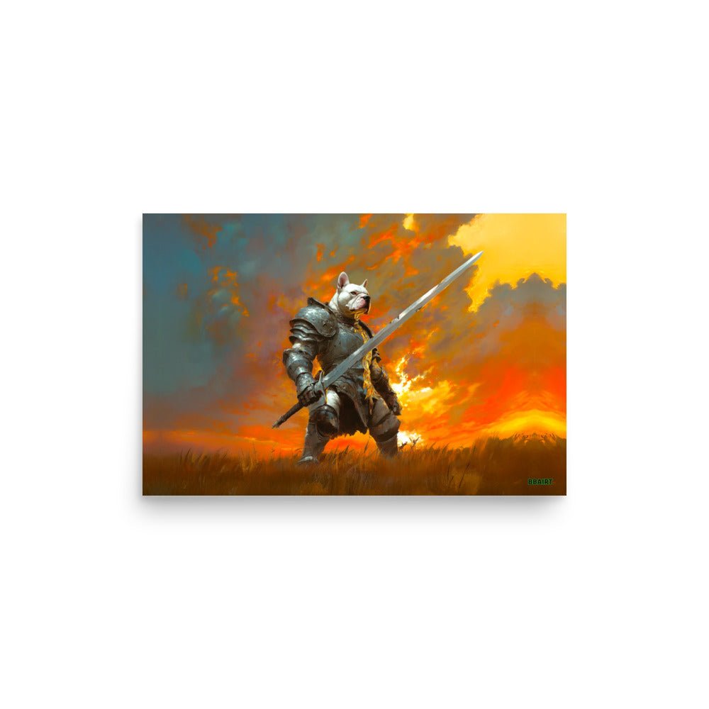 Ashenblade the Valiant – Photo Paper Poster - BBairt
