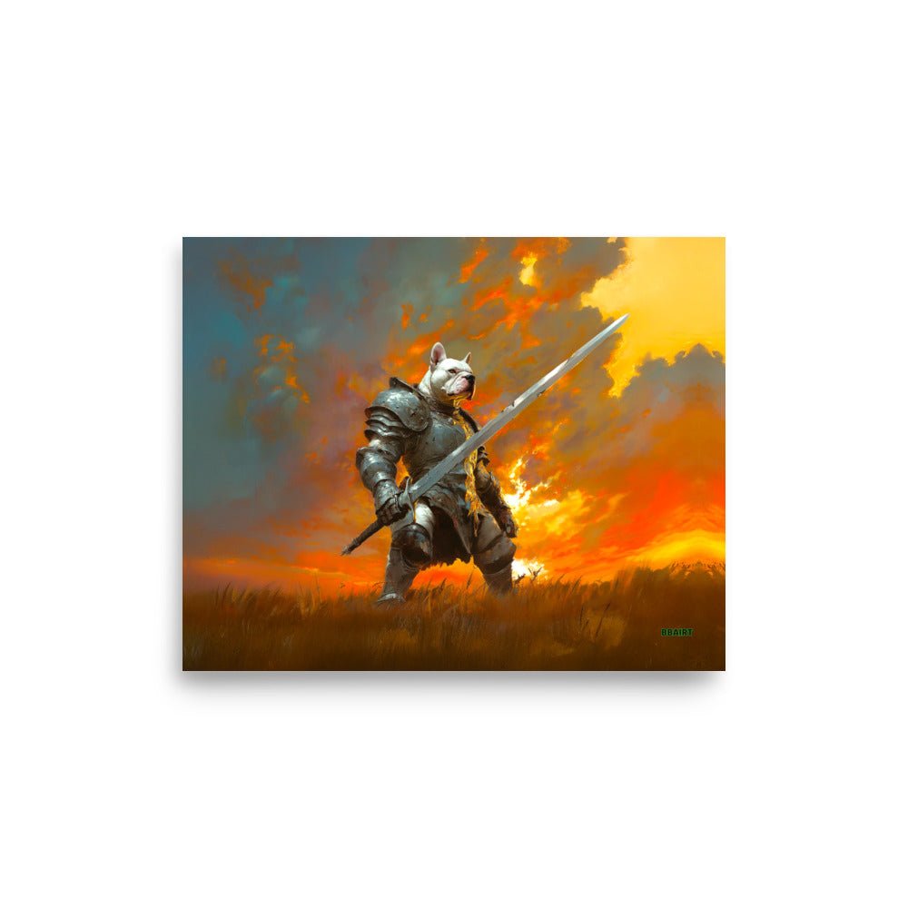 Ashenblade the Valiant – Photo Paper Poster - BBairt