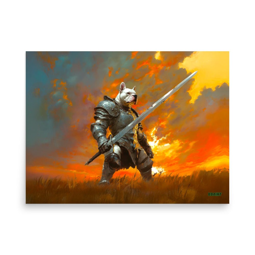 Ashenblade the Valiant – Photo Paper Poster - BBairt