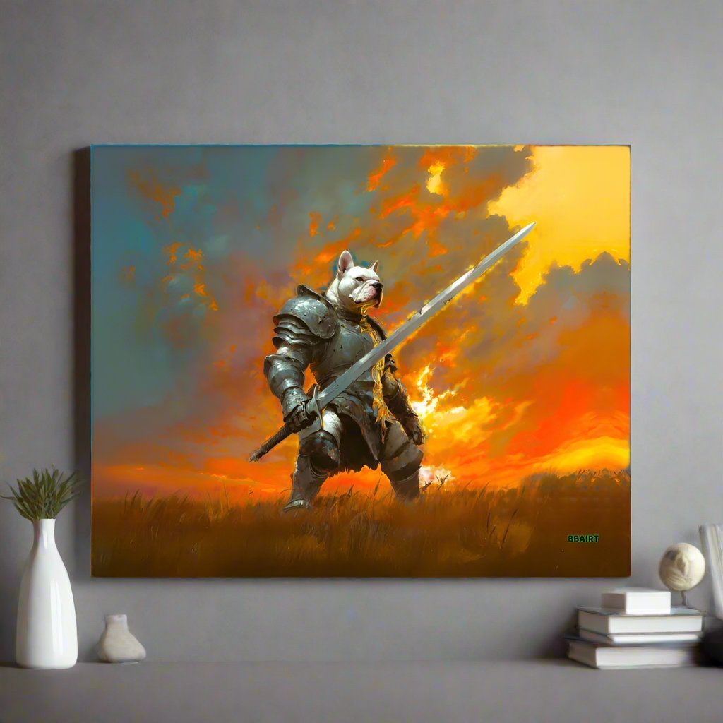 Ashenblade the Valiant – Photo Paper Poster - BBairt