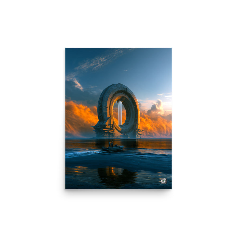 The Atmospheric Gate by BBairt — unframed 12 × 16 inch photo paper poster