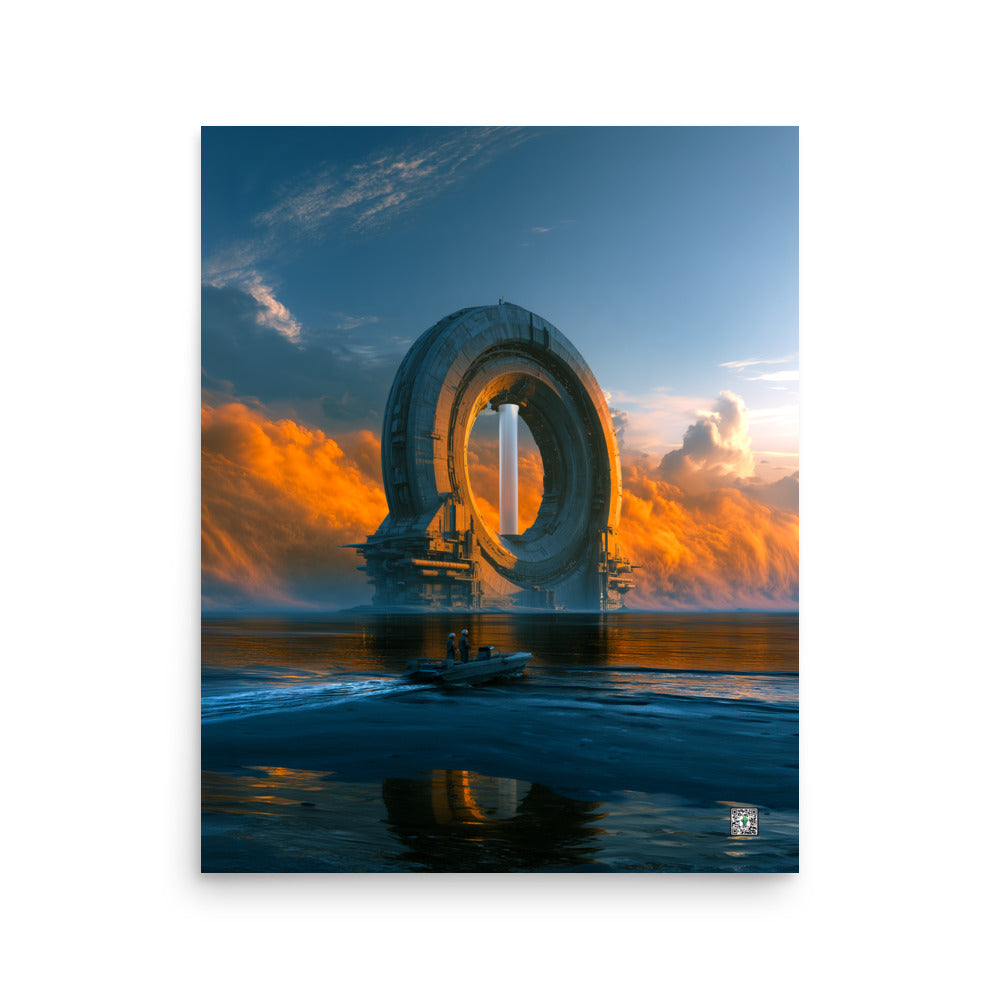 The Atmospheric Gate by BBairt — unframed 16 × 20 inch photo paper poster