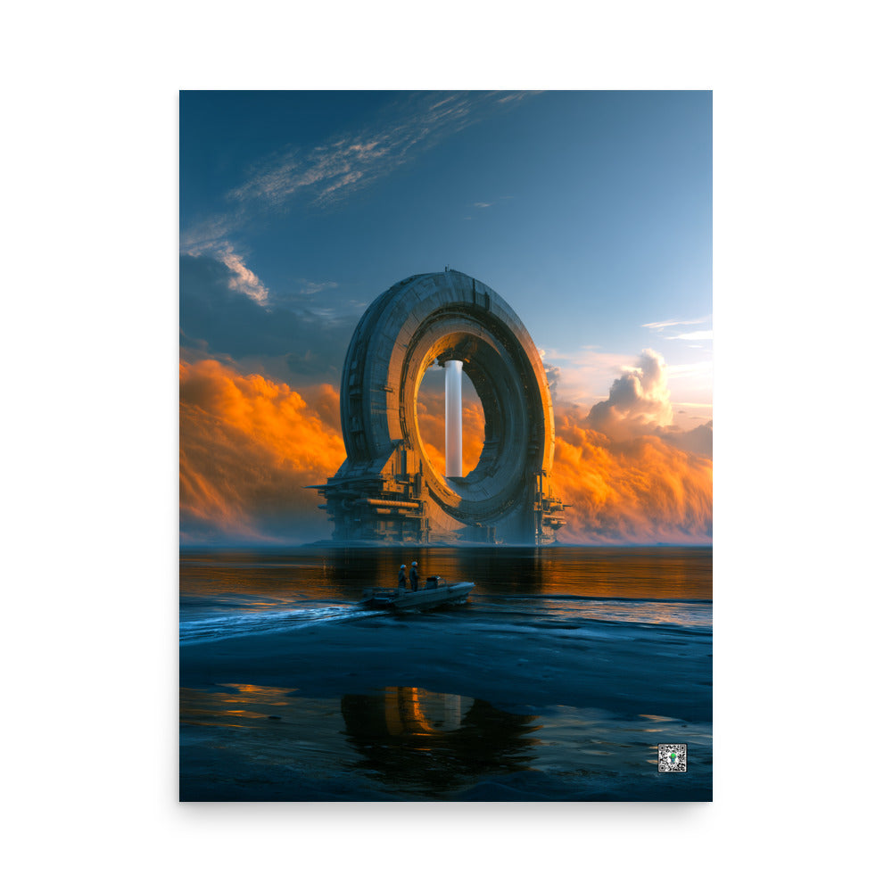 The Atmospheric Gate by BBairt — unframed 18 × 24 inch photo paper poster