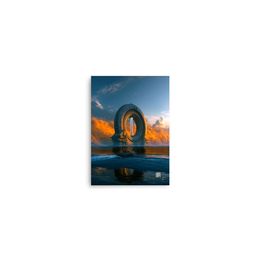 The Atmospheric Gate by BBairt — unframed 5 × 7 inch photo paper poster