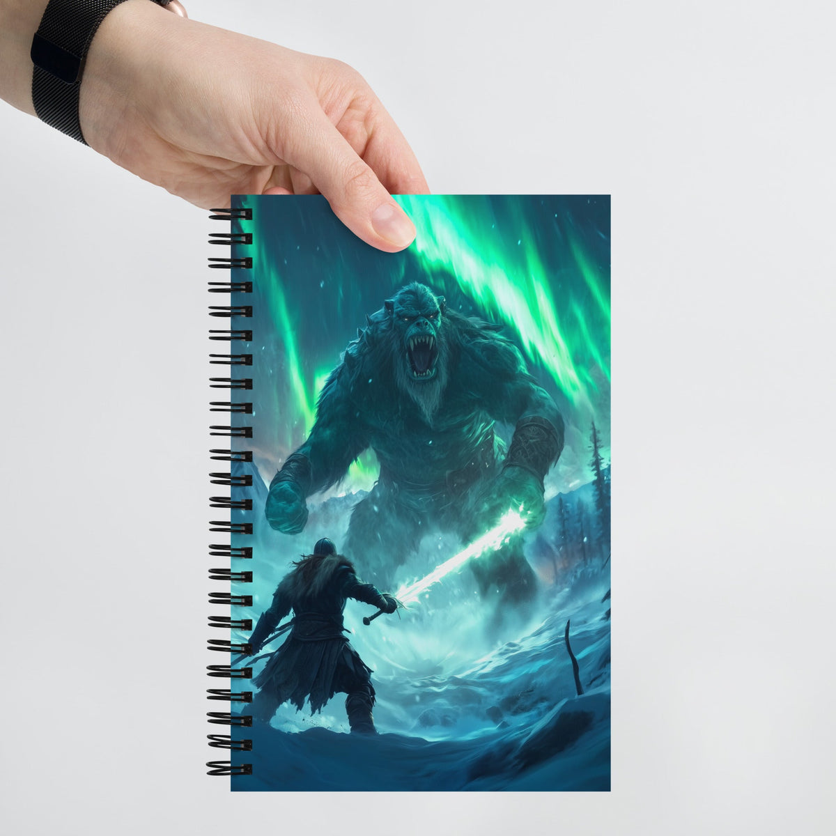 Aurora Clash Spiral Notebook - Mythic Jheyz Collection - BBairt