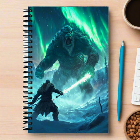 Aurora Clash Spiral Notebook - Mythic Jheyz Collection - BBairt