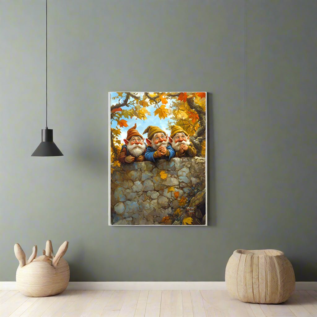 Autumn Watchers Photo Paper Poster - Mythic Jheyz Collection - BBairt