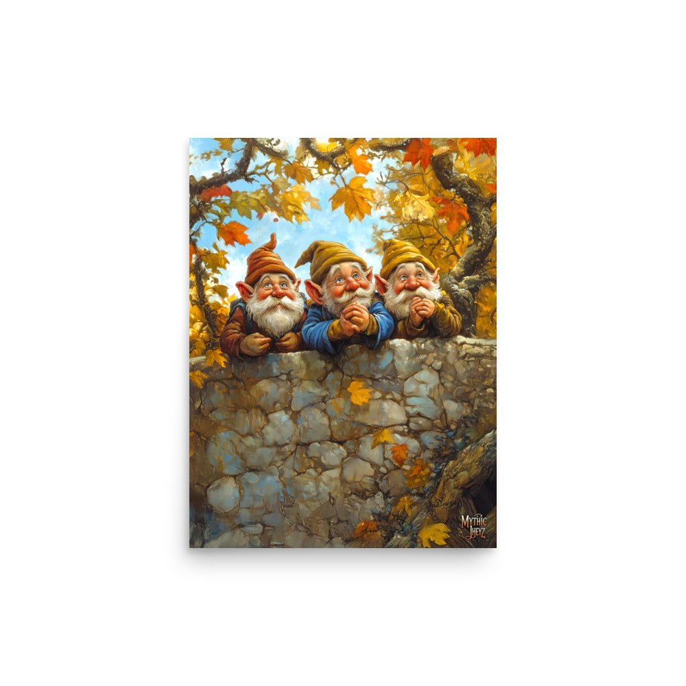 Autumn Watchers Photo Paper Poster - Mythic Jheyz Collection - BBairt
