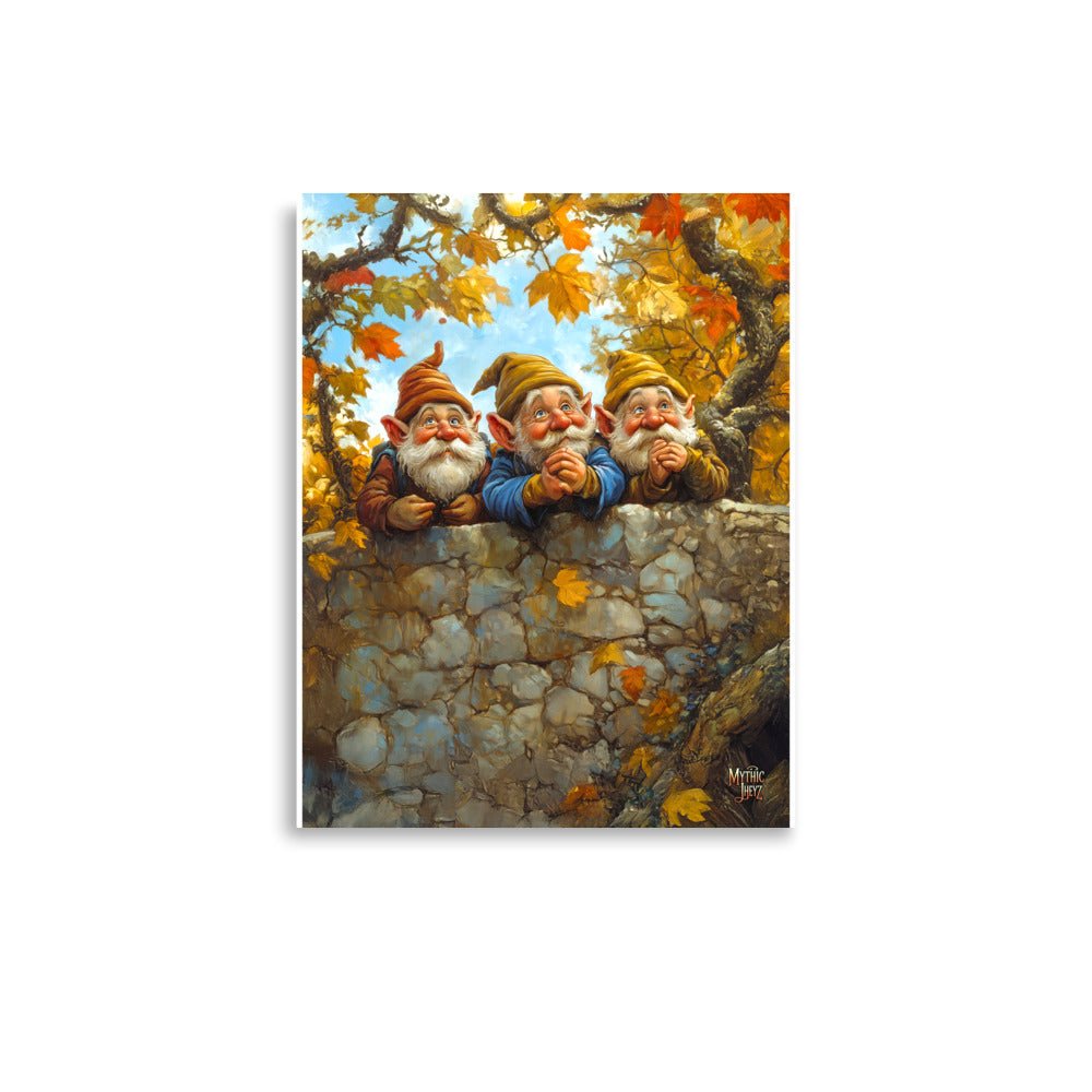 Autumn Watchers Photo Paper Poster - Mythic Jheyz Collection - BBairt