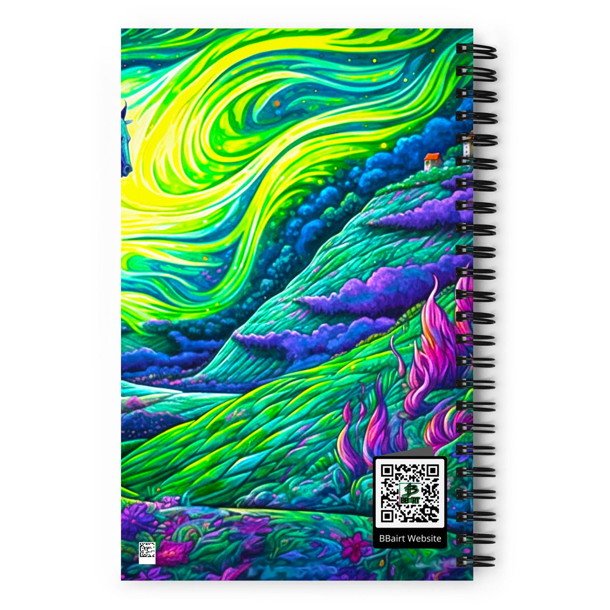 Azurea's Dreamscape - Spiral notebook - BBairt