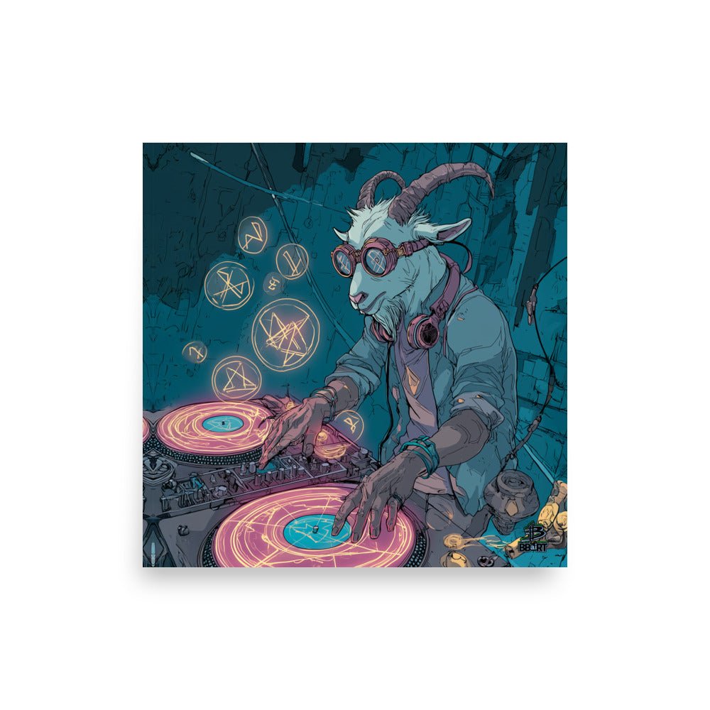 Bassline Conjurer – Photo Paper Poster - BBairt