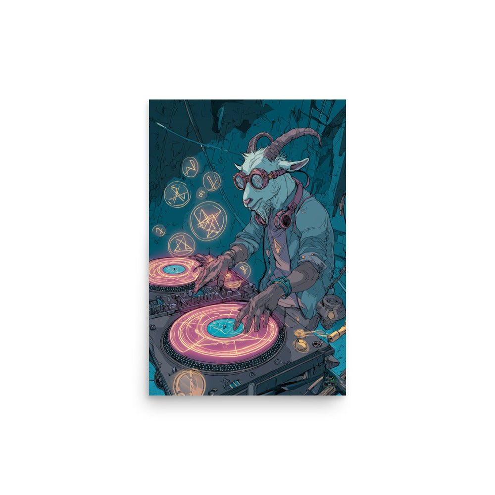 Bassline Conjurer – Photo Paper Poster - BBairt