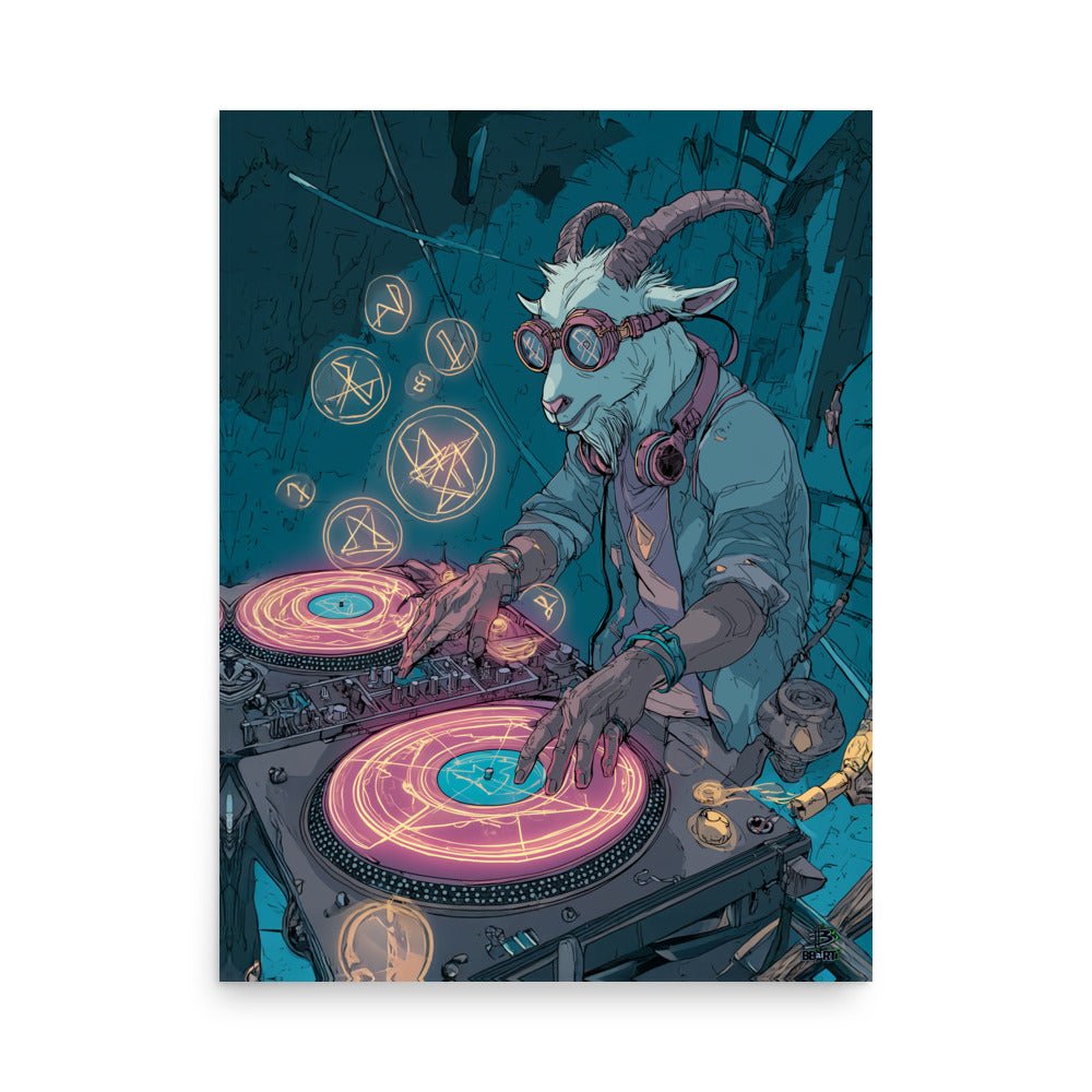 Bassline Conjurer – Photo Paper Poster - BBairt