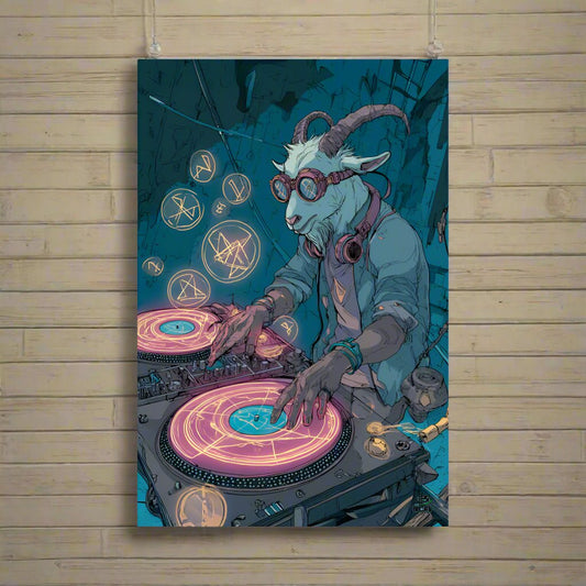 Bassline Conjurer – Photo Paper Poster - BBairt