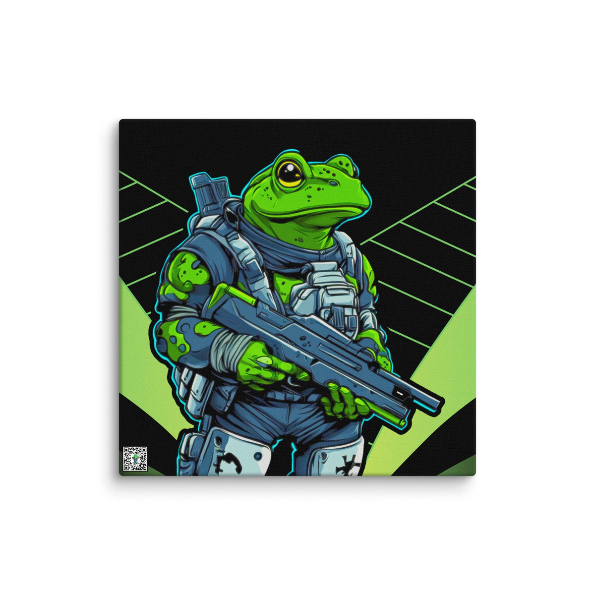 Battle Hopper - Canvas Print - BBairt