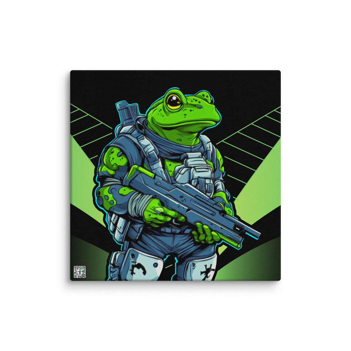 Battle Hopper - Canvas Print - BBairt