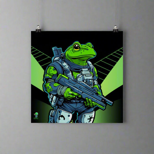 Battle Hopper - Photo Paper Poster - BBairt