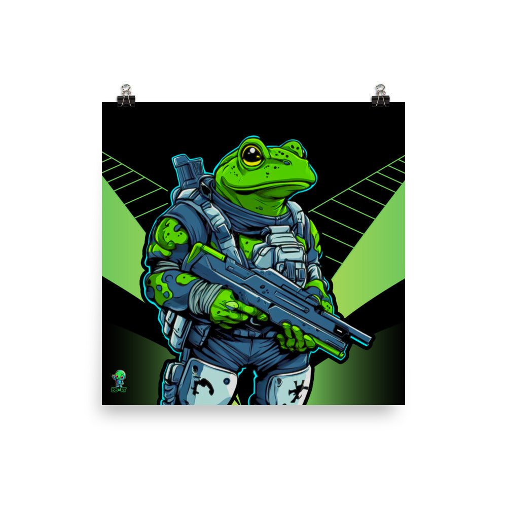Battle Hopper - Photo Paper Poster - BBairt