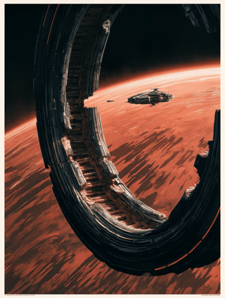 The Broken Meridian – Photo Paper Poster