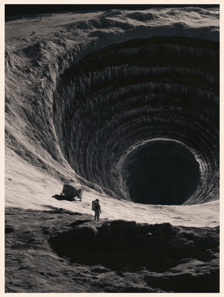 The Listening Hemisphere – Photo Paper Poster