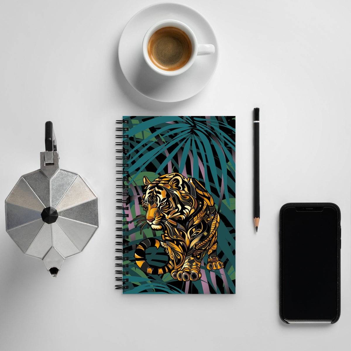 Bengal Brilliance - Spiral notebook - BBairt