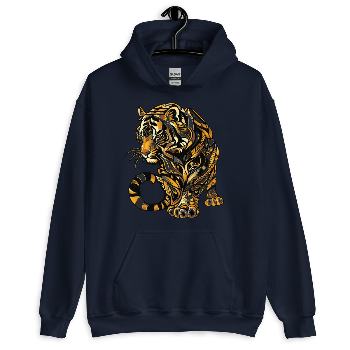Bengal Brilliance - Unisex Gildan 18500 Hoodie - BBairt