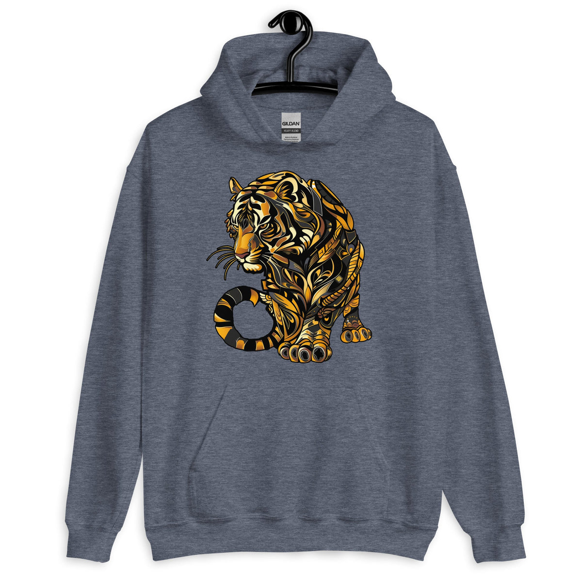 Bengal Brilliance - Unisex Gildan 18500 Hoodie - BBairt