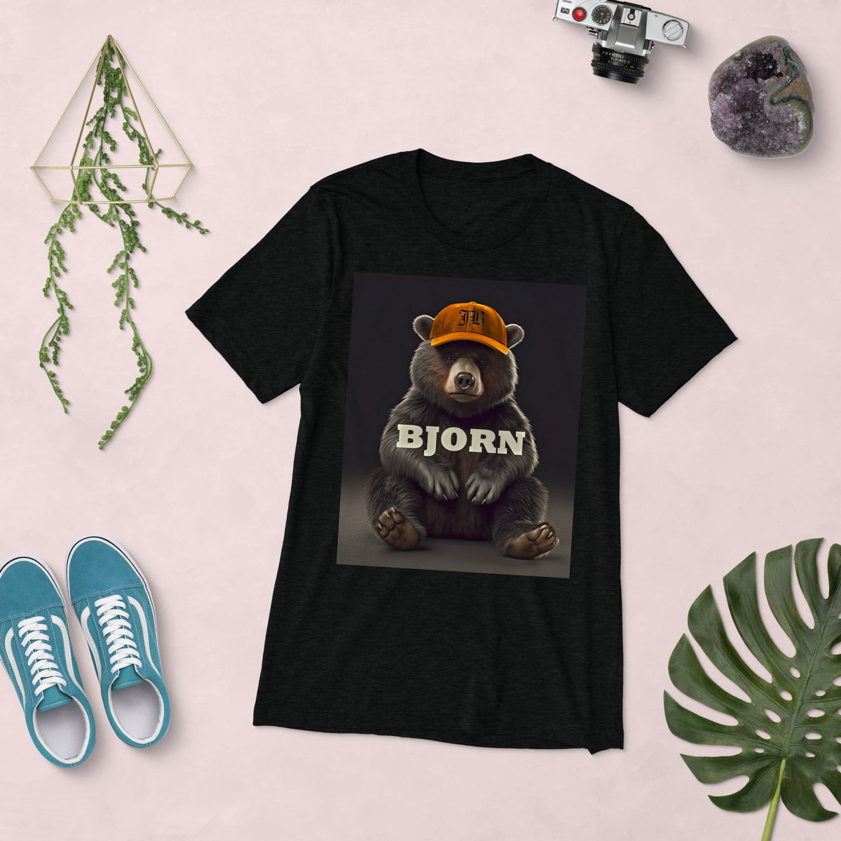 Bjorn's Ballgame - Unisex Short sleeve tri - blend t-shirt - BBairt